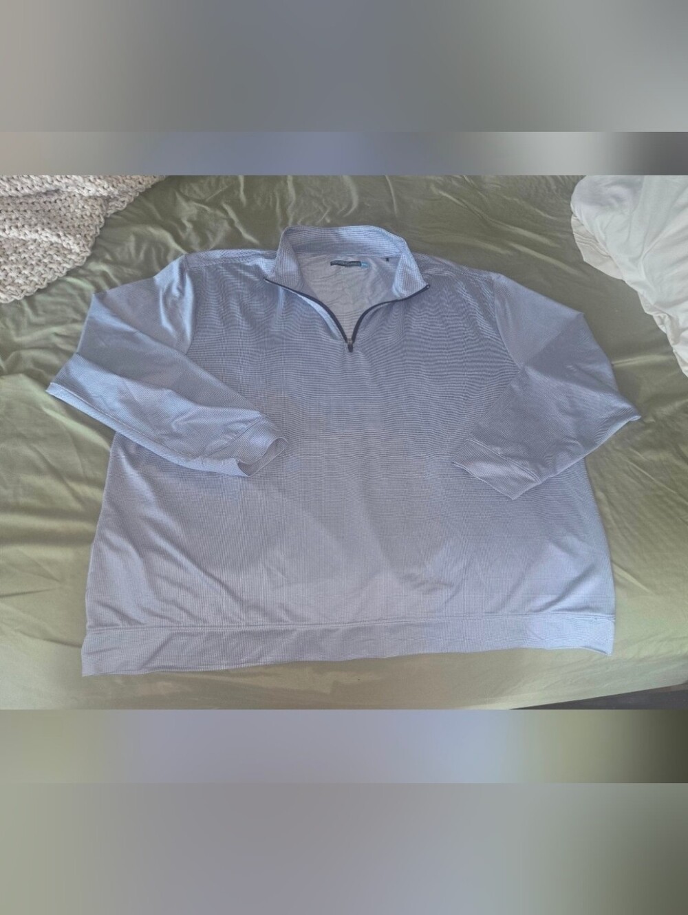 Round tree in yorkie performance long sleeve quarter Zip Pullover Size XXL